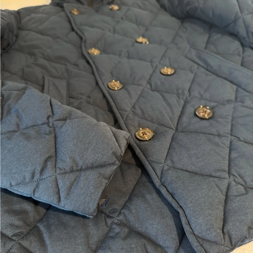 Save the Duck quilted techno fabric Peacoat Navy size Large